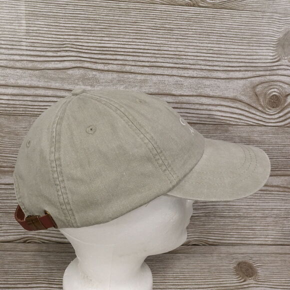 ICED COFFEE ADDICT TAN BEIGE FUNNY HUMOR STRAPBACK BASEBALL DAD HAT CAP - Picture 7 of 10